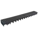 HYDRAFIX 38607CRP0 CANAL HSB 100+REIXA PP NEGRA 145x68,5 EXT 100x50 INT