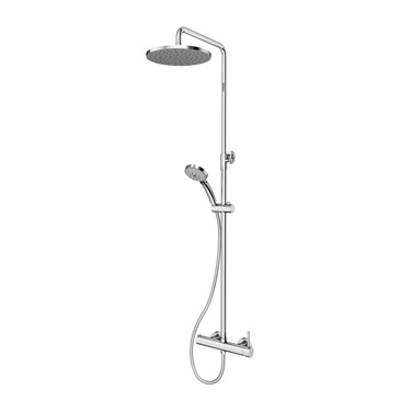PRESTO 86350300 COLUMNA DUTXA MONOMANDO THEO DARK RUIXADOR 250 mm