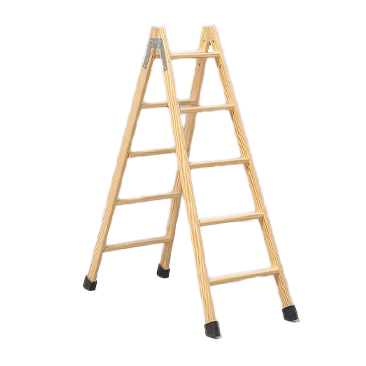 SVELT S7-5 ESCALA FUSTA TIPUS TISORA 5 ESGLAONS