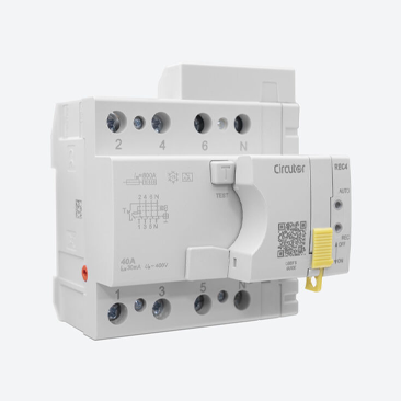 CIRCUTOR P26F23. INTERRUPTOR DIFERENCIAL AUTORREARMABLE REC4-4P-40-300 tipus A