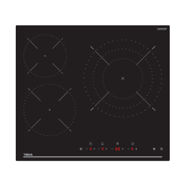 TEKA 112550027 PLACA VITROCERAMICA TZC 63120 60cm 3 ZONES DE COCCIO