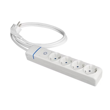 SOLERA 8014PIL PROLONGADOR AMB 4 TOMES 2P+T 16A 250V AMB INTERRUPTOR LLUMINOS 1,5m DE CABLE
