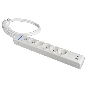 SOLERA 51ILAC PROLONGADOR AMB 5 TOMES 2P+T 16A 250V AMB INTERRUPTOR LLUMINOS 1,5m DE CABLE